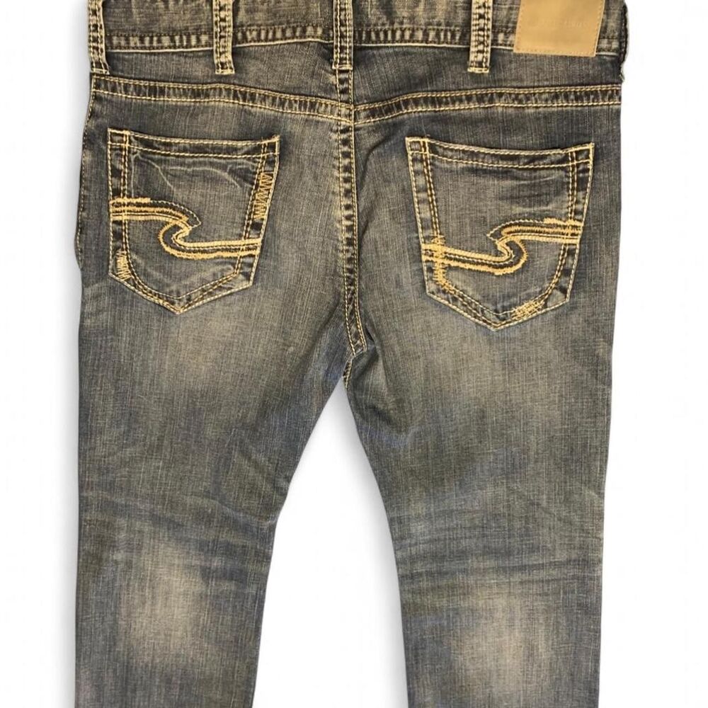 Silver-jeans-co Men's Blue and Navy Jeans